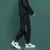 2023 Erkek Harem Pembe Pantolon Erkekler Sıradan Joggers Baggy Şerit Taktik Kargo Pantolonları Harajuku Street Giyim Hip Hop Pants LBZ169