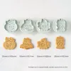 Выпечка формы 4 шт./Set Halloween Cookies Cotters Тиснкая тыквенная летучая мышь давление призрака