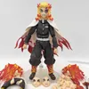 Action Toy Figures 14cm Figma Demon Slayer Anime Figur Kyojuro Ingen action Figur Figur Modell Doll Toys