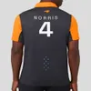 Polos pour hommes Le nouveau 2023 McLaren f1 Lando Norris T-shirt à manches courtes hommes loisirs polo à séchage rapide en été