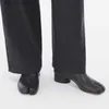 Botlar 2023 Kadın Moda Tabi Ayakkabı Orijinal Deri Ayak Bilgi Botları Tıknaz Topuklu Alçak Topuklu Kadın Boot Lüks Tasarım Moda Bölme Ayak Ayakkabı T230824