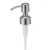 Sıvı Sabun Dispenser Paslanmaz Çelik Pompa Baş Banyo Aksesuarları Deterjan Şişe Kapağı Çok Kullanım