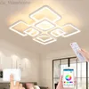 İskandinav Led Oturma Odası Tavan Hafif Yatak Odası Avizeli Tavan Uygulaması Yemek Odası Dimmer Restoran Chandeliers Hotel Inter HKD230825