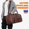 Pacotes à prova dwaterproof água sacos de desporto para homens mulheres tour bolsas de viagem couro do plutônio ombro ginásio duffle saco bolsas esportivas x245c