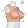 Borstprothese B Cup Realistische siliconen kleine vormen Borstimplantaten Tieten Shemale Transgender Sissy Crossdresser Borstplaten Cosplay 230824