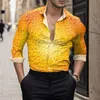Chemises décontractées pour hommes Col 4 Mode pour hommes Personnalisé Oktoberfest Impression numérique 3D Chemise à manches longues Top Mock Neck