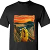 T-shirt da uomo Divertente Jake Scream T-shirt Grafica Moda Vintage Umorismo Uomo Donna Cool Tshirt Estate Casual Pendolari Tee