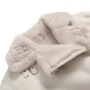 Frauen Pelz ZATRHMBM 2023 Winter Mode Faux Verdickt Warme Reversible Jacke Mantel Vintage Lange Hülse Weibliche Oberbekleidung Chic Tops