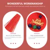 Torba na prezent tkanina czerwone koperty chiński styl pakiet weselny fawory
