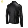 Mäns jackor Calipso Ogygia Brand Metal Sequined Mens Warm Air Force Pilot Motorcykelrock Faux Furleather Jacket Trench plus 5xl 230824