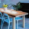 Toalha de mesa doily renda corredores oval decorativo toalha de mesa jantar decoração rústica