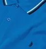 Fred Perry Polo Gömlek Fred Perry Erkekler Polo Gömlek Lüks Erkek T-Shirts Tee Nakış Kısa Kollu Gündelik Yaz Gömlek Asya Boyutu S-2XL 644