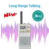 5km Comunicador Walkie Talkies 양방향 라디오 장난감 캠핑 인터 폰 디지털 무선 Walkie Talkies Flashlight와 어린이를위한 토키