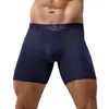 Sous-vêtements Summer Mesh Sous-vêtements respirants Hommes Anti-meulage 6XL 5XL 4XL Boxers blancs Jeunes culottes Slips Noir Bleu Plus Taille