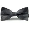 Шея галстуки S1 Long для мужчин Hanky ​​Set проверено черные темно -серые галстуки шелковые свадебные свадебные.
