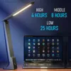 Lampa biurka LED 3 Kolory Dokręble dotyk Składane USB Studia Light Light Bedside Odczytanie oka Lights Lights HKD230824