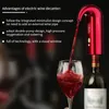 Outils de bar One Touch Aérateur de vin électrique Aération rapide Réveil Distributeur de décanteur Pompe automatique USB Verseur rechargeable 230824