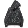 Bap Bap Mens hoodies sweatshirts Luminous camouflage full zipper outwear coats hooded Casual Print clothing M-3XL c26C#
