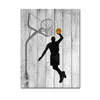 Abstract Basketball Player Canvas Painting Sports Dunk Poster Print Wall Art Pictures for Living Room Kids Bedroom Decor Gift For Friend No Frame Wo6