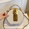 Avondtassen Mode Pu Leer Vrouwen Tas Hoge Kwaliteit Schouder Crossbody Dame Sjaals Handtas 2023 Ronde Satchel Voor Vrouwen