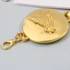 Waist Chain Belts round gold color silver alphabet belt luxury dress long waist chain designer womens fashion accessories 230825