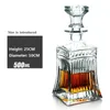 Bicchieri da vino Russia Vodka Decanter Bottiglia di whisky Bicchiere di cristallo Contenitori per birra Tazza Strumenti bar per la casa Decorazione 230824