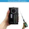 Walkie Talkie Kurzwellen-Radio-Transceiver 8 Bänder Vollmodus USDR SDR QRP USB/LSB/CW/AM/FM usw. Signalempfang US-Stecker