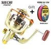 Baitcasting Reels Siechi Reel Spinning 10007000 Series Metal Rebool Wheel for Sea Carp 230824