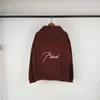 23新しいデザイナーパーカーRhudeパーカー秋/冬のカップルハイストリートパーカー高品質のメンズパーカー