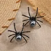 Vintage Spider Stud Earrings for Women Girls Insect Punk Earrings Halloween Party Statement Jewelry Gifts