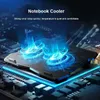 Cooler Fan Notebook Radiator Air Laptop Cooler With 2 Fans Two USB 1600RPM Gaming Laptop Stand Computer Cooler Base Mute Cooling HKD230825