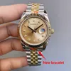 u1 High-Quality luxury Watch 41mm President Datejust 116334 Sapphire Glass Asia 2813 Movement Mens Watches Automatic Mechanical With original box montre homme Gold