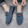 Koşu ayakkabıları yeni erkekler loafers nefes alabilen erkek spor ayakkabılar gündelik ayakkabılar erkek daireler sürüş ayakkabıları yumuşak mokasenler tekne ayakkabıları 230803