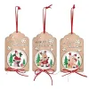 Kerst Houten Holle Boog Hanger Room Decor Boom Scène Decoraties Levert Groothandel 825