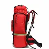 Mochila impermeável de grande capacidade para acampamento ao ar livre, montanhismo, trekking, resgate de emergência