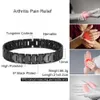 Bransoleta wolframowa odporna na zarysowanie Bangle Men Magnetyczne hematytowe węglika Tungsten Bracelets Korzyści łańcuchowe Łańcuch biżuterii Wodoodporny 230824