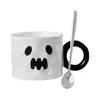 Tasses tasse à café dessin animé automne vacances tasses Halloween tasse ensemble citrouille en céramique citrouille pour les femmes fête à thème