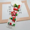 Pin 2024 Christmas Hair Hot Sales 5 Pcs / Set Cute Snowman Santa Claus Hair Card Girls Hair Clip Accessories Wholesale 0831