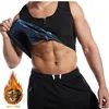 Taille Tummy Shaper Sauna Top Vest Zipper Minceur Body Shaper Hommes Ventre Plat Sueur Graisse Brûlante Perte de Poids Contrôle du Ventre Taille Formation Mâle 230824