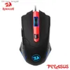 REDRAGON PEGASUS M705 RGB USB WIRED GAMING MOUS 7200 DPI 7 Knappar Möss programmerbar ergonomisk för dator PC Gamer Laptop Q230825