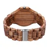 - Большие часы на циферблате для мужчин Bamboo Hand Watch Thin Designer Watch Retro Simple деревянные Quartz Cheap -Neckwatch266Y