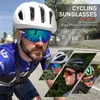 Eyewears New Sports Men Sunglasses Road Mountain Bicycle Cycling Glasses Woman Riding Goggles Outdoor Protection Goggles Eyewear 1 Lens