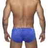 Roupa de banho masculina impressão sexy push up pad mens nadar briefs maiô masculino tronco de natação praia surf maiô esporte aquático curto