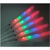 Led Gadget 28X1.75Cm Colorf Light Stick Flash Glow Suikerspin Knipperende Kegel Voor Vocale Concerten Nachtfeesten Dhs Drop Delivery Ele Dhxef