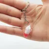 7 Color Creative Mini Soft Drink Keychain Ice Cream Drink Bubble Keyring Decompression Keychain Jewelry Gift ZZ