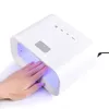 Nail Dryers 90W UV LED Nail Lamp Nail Dryer Red Light Skin Care Whitening Manicure Nail Light Curing Nail Gel Polish Auto Sensing Lamp 230824