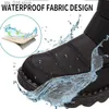 Watarproof for Women Snow Platform أحذية غير رسمية متوسطة العلف الكعب Botas Mujer 2022 New Winter Boots Female T230824 853