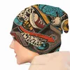 Beanie/Skull Caps Knit Hat Urban Pattern Fashion Beanie Caps For Men Women Hip Hop Graffiti Street Art Skullies Beanies Ski Caps Soft Bonnet Hats L0825