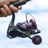 BAITCASTING REELS LINNHUE SPINING REEL HP5007000 METAL EVA GRIP MAX DRAG 10 kg utrustning för rullar Pesca 230824