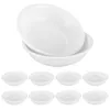 Plates Plastic Seasoning Bowl Saucer Plate Flavor Dish Saucers Bowls Small Dishes Mini Appetizer Sushi Tray